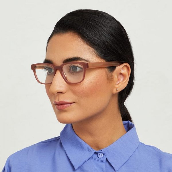 Rectangle Glasses in Acetate