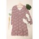 Precious Moments Printed Mini Dress