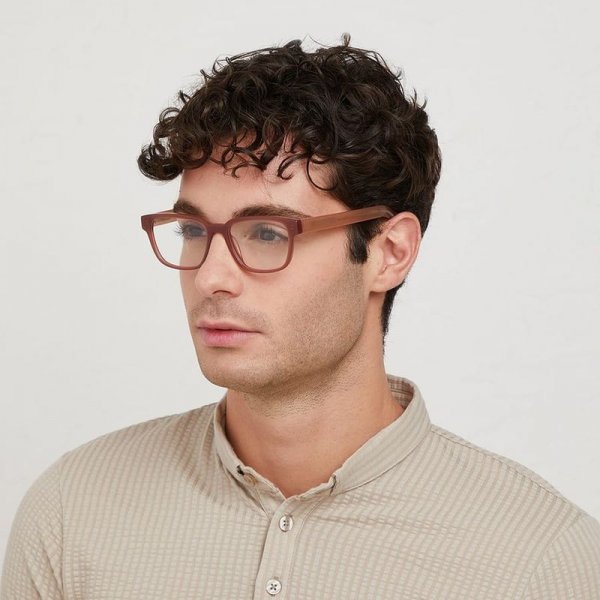 Rectangle Glasses in Acetate