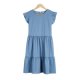 Cute Tiered Gathered Skirt Panel Mini Dress