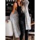 Popular Plain Grey Long Sleeve Cardigan