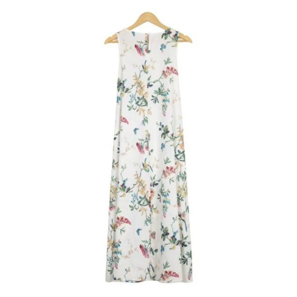 Bird Song Printed Midi Dress