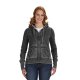 J America Ladies Zen Full-Zip Fleece Hoodie